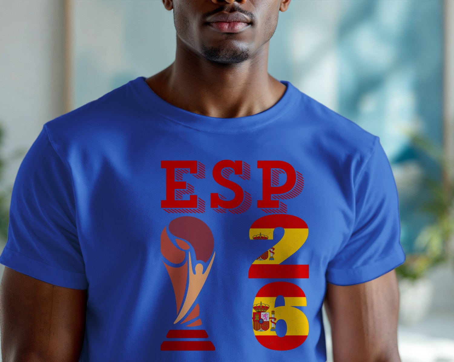 World Cup Graphic T-Shirt, Football Fan Merch, Soccer Tee, Athletic Shirt Gift, Sportswear For Game Day, Custom Printed Casual Top