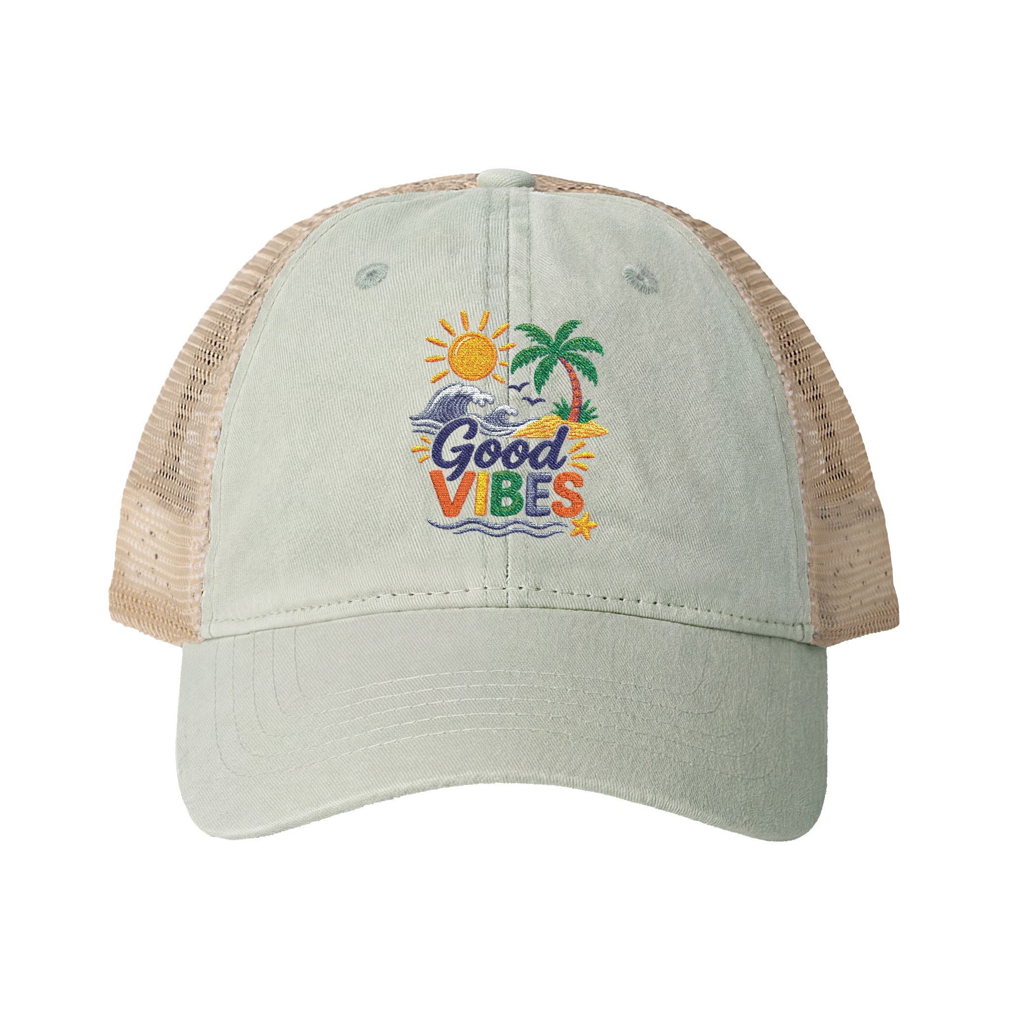 Women's Washed Mesh-Back Cap
