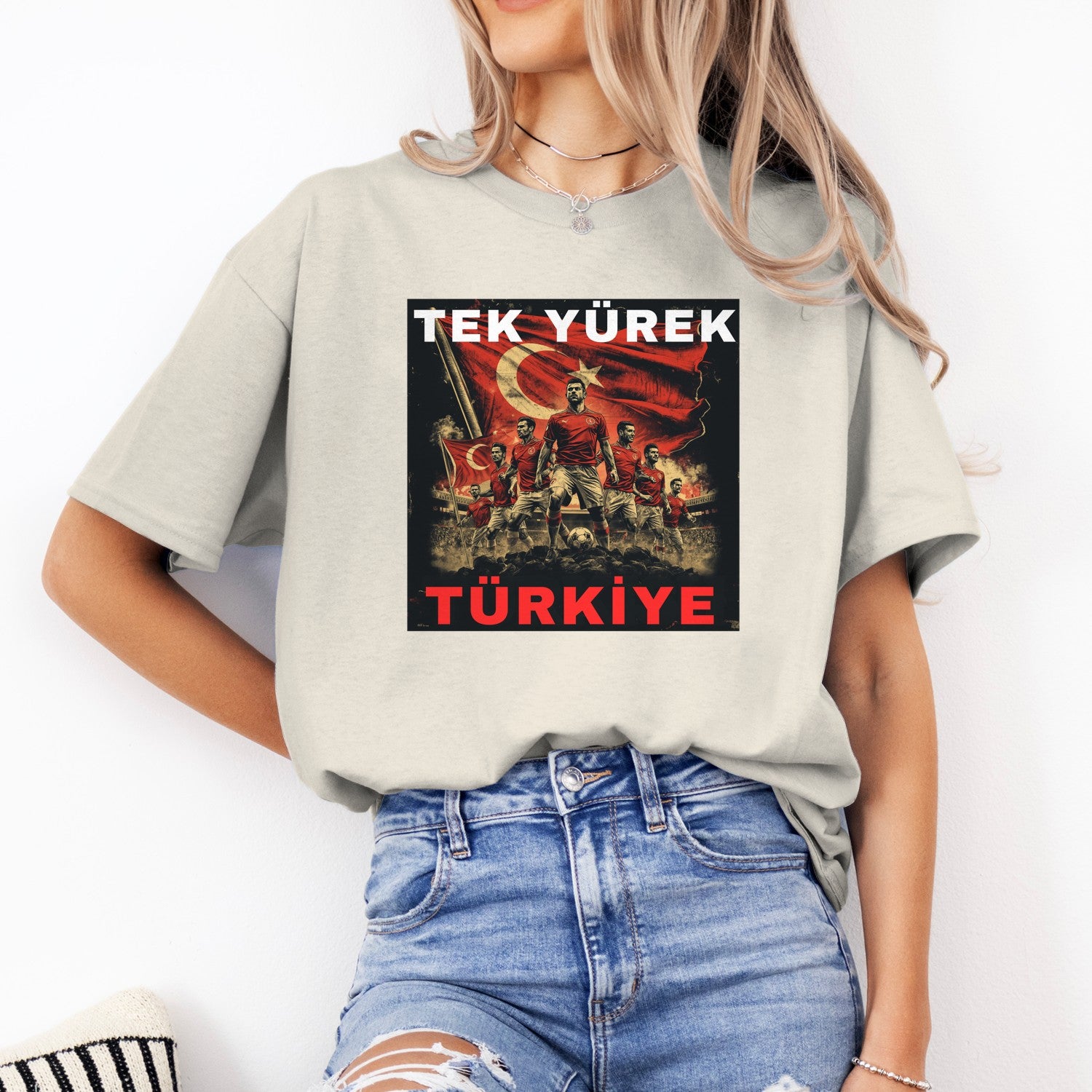 Turkey Soccer Shirt, Turkish Football Fan Tee, Vintage Türkiye Shirt, World Cup Turkey Supporter Gift, Turkish National Team T-Shirt