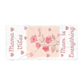 Mama Vibes Floral Beach Towel — 'Mom is Everything' Mother's Day Pool Towel