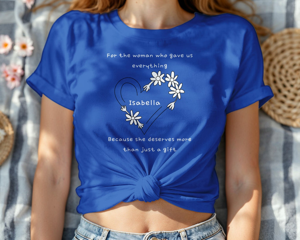 Mama Bear Shirt for Women, Personalized Mom Shirt, Custom Name Tee, Mothers Day Gift, New Mom Gift 2026
