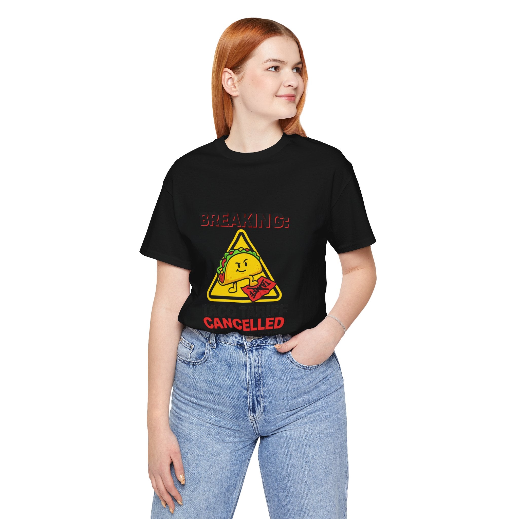 Taco Tariff Cancelled Tee | political taco meme, protest typography