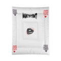 Lip Print Comforter – "Push Your Limits" Accent Bedspread