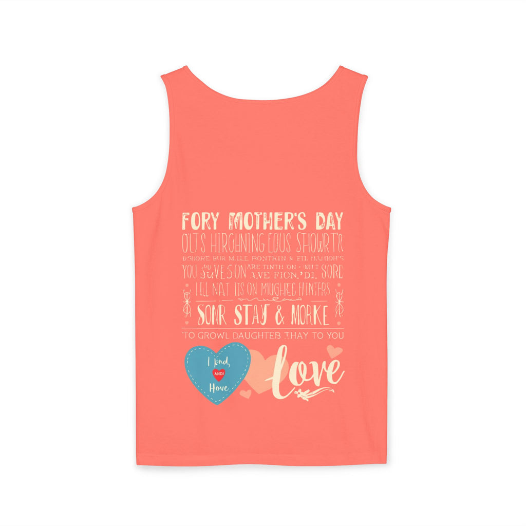 Indie Mama Moon Tank Top — Boho Mother's Day Graphic Tank