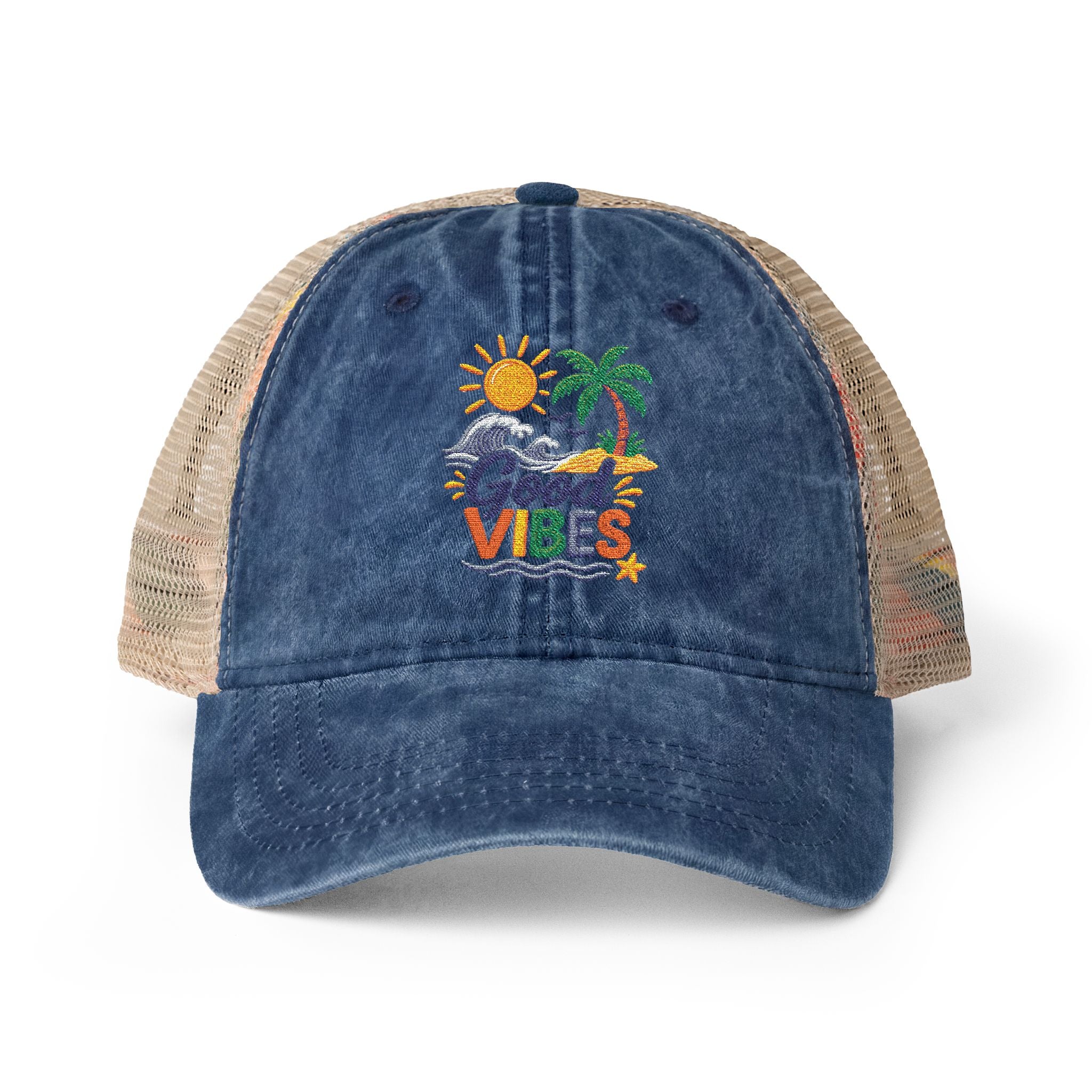 Women's Washed Mesh-Back Cap