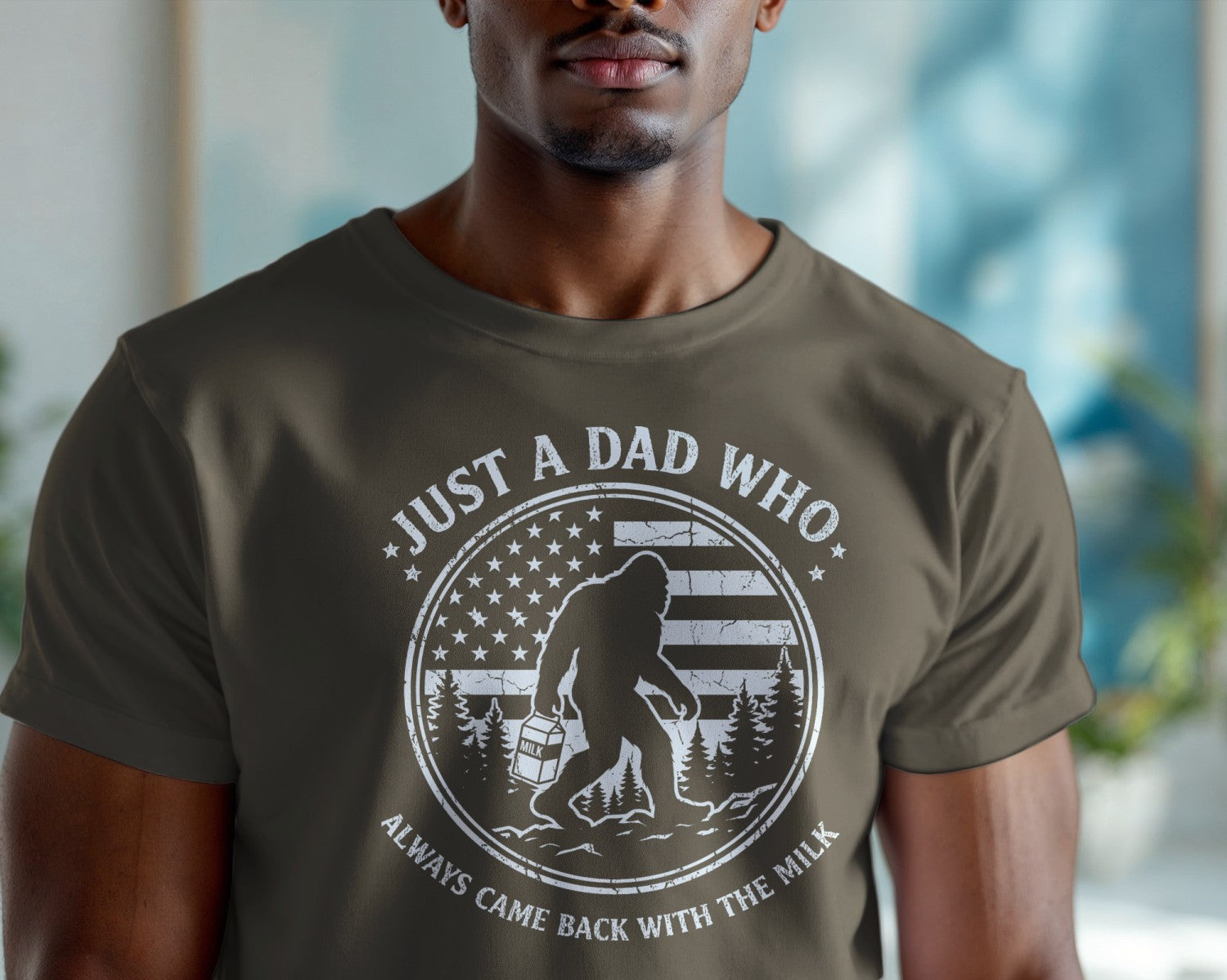 Dad's Favorite Shirt, Comfortable Tee For Fathers, Just Dad Design, Father's Day Gift, High-Quality Shirt For Dad's Wardrobe
