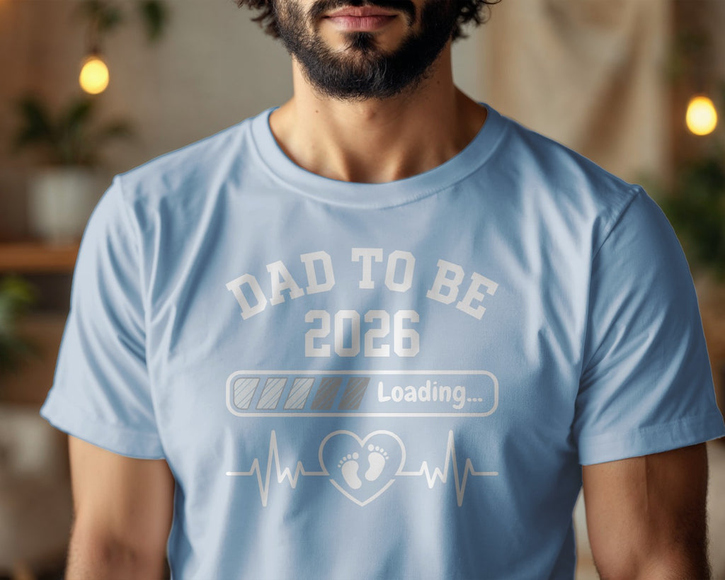 Dad To Be 2026 Shirt, Future Dad Loading Tee, Pregnancy Announcement Shirt, New Dad Gift, First Time Father T-Shirt, Baby Loading Shirt