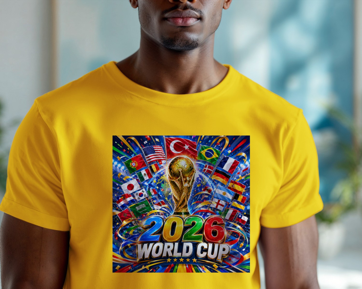 Vintage World Cup Poster, Limited Edition Football Art, Soccer Wall Decor, Retro Sports Memorabilia, Collector's Item Print