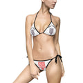 Bikini — 'Push Your Limits' Graphic Triangle Bikini Swimsuit