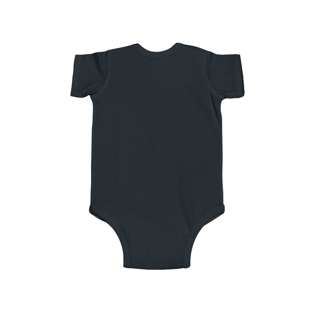 Baby Bodysuit — "Stay Groovy" Retro Bear Infant Onesie