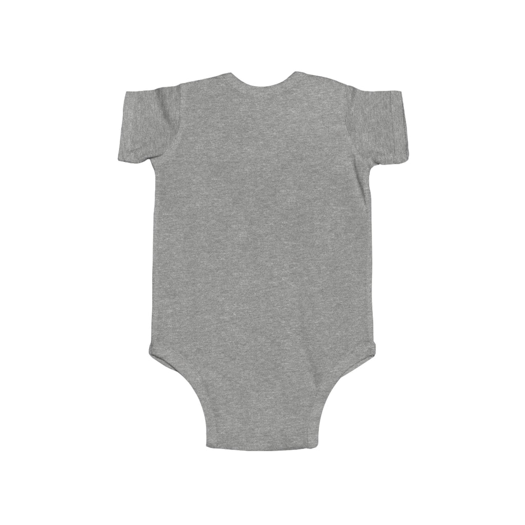 Baby Bodysuit — "Stay Groovy" Retro Bear Infant Onesie