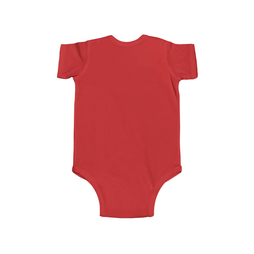 Baby Bodysuit — "Stay Groovy" Retro Bear Infant Onesie