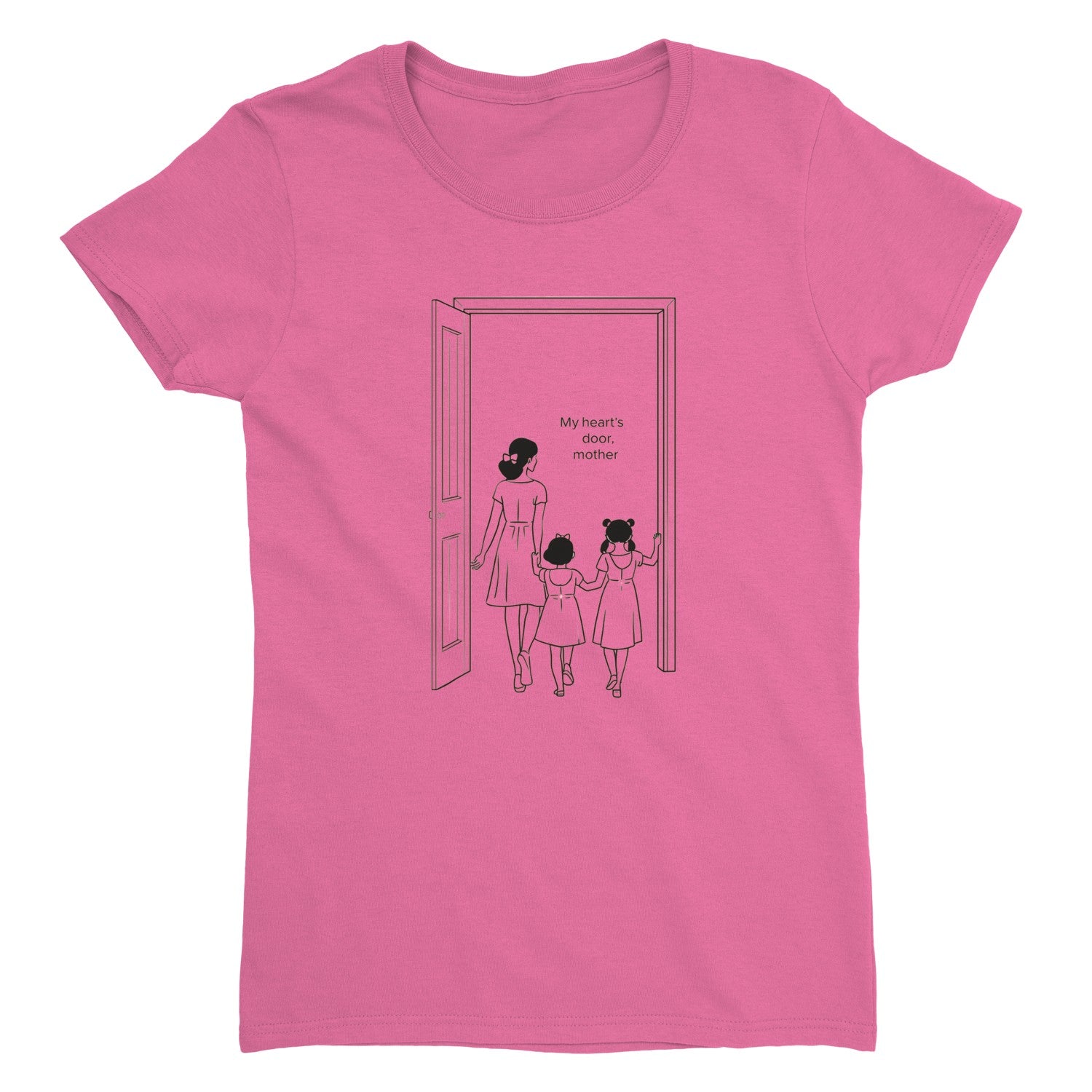 Personalized Mom Shirt, Custom Name Gift for Mom, Mother's Day Tee, Minimalist Mama T-Shirt, Gift for Her
