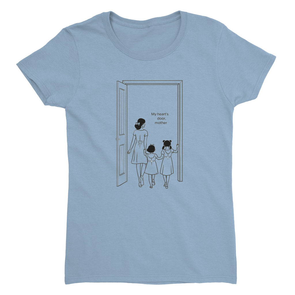 Personalized Mom Shirt, Custom Name Gift for Mom, Mother's Day Tee, Minimalist Mama T-Shirt, Gift for Her
