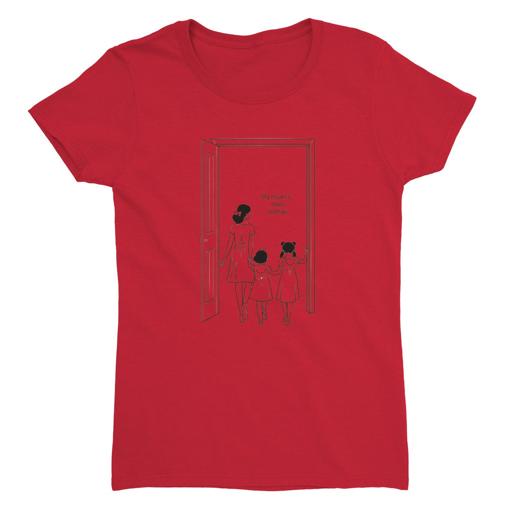 Personalized Mom Shirt, Custom Name Gift for Mom, Mother's Day Tee, Minimalist Mama T-Shirt, Gift for Her