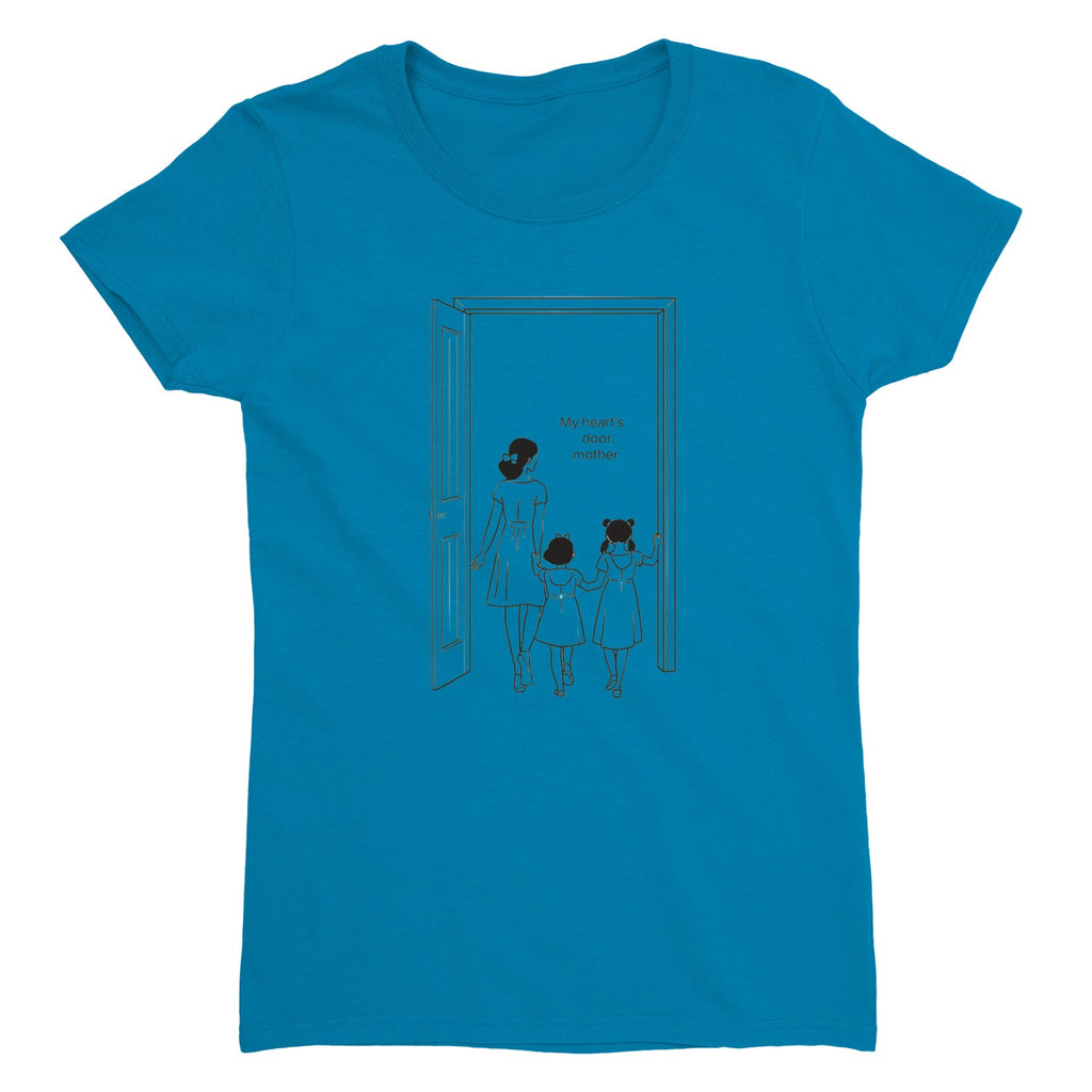 Personalized Mom Shirt, Custom Name Gift for Mom, Mother's Day Tee, Minimalist Mama T-Shirt, Gift for Her