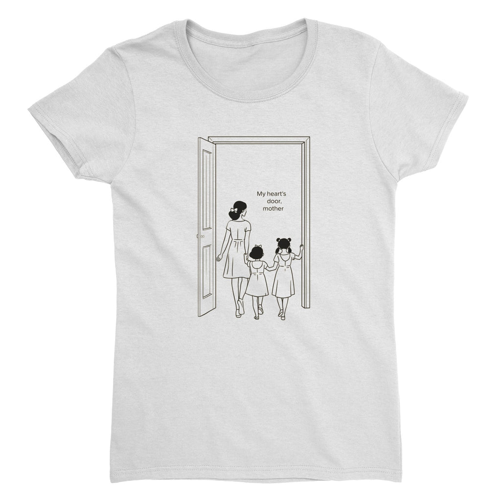 Personalized Mom Shirt, Custom Name Gift for Mom, Mother's Day Tee, Minimalist Mama T-Shirt, Gift for Her