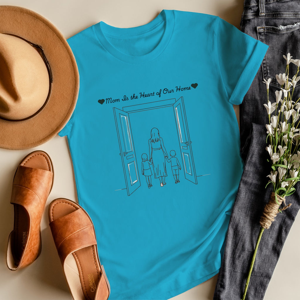 Personalized Mom Shirt, Custom Gift for Mom, Minimalist Name Tee, Mother's Day T-Shirt, Unique Gift for Her, Mama Apparel