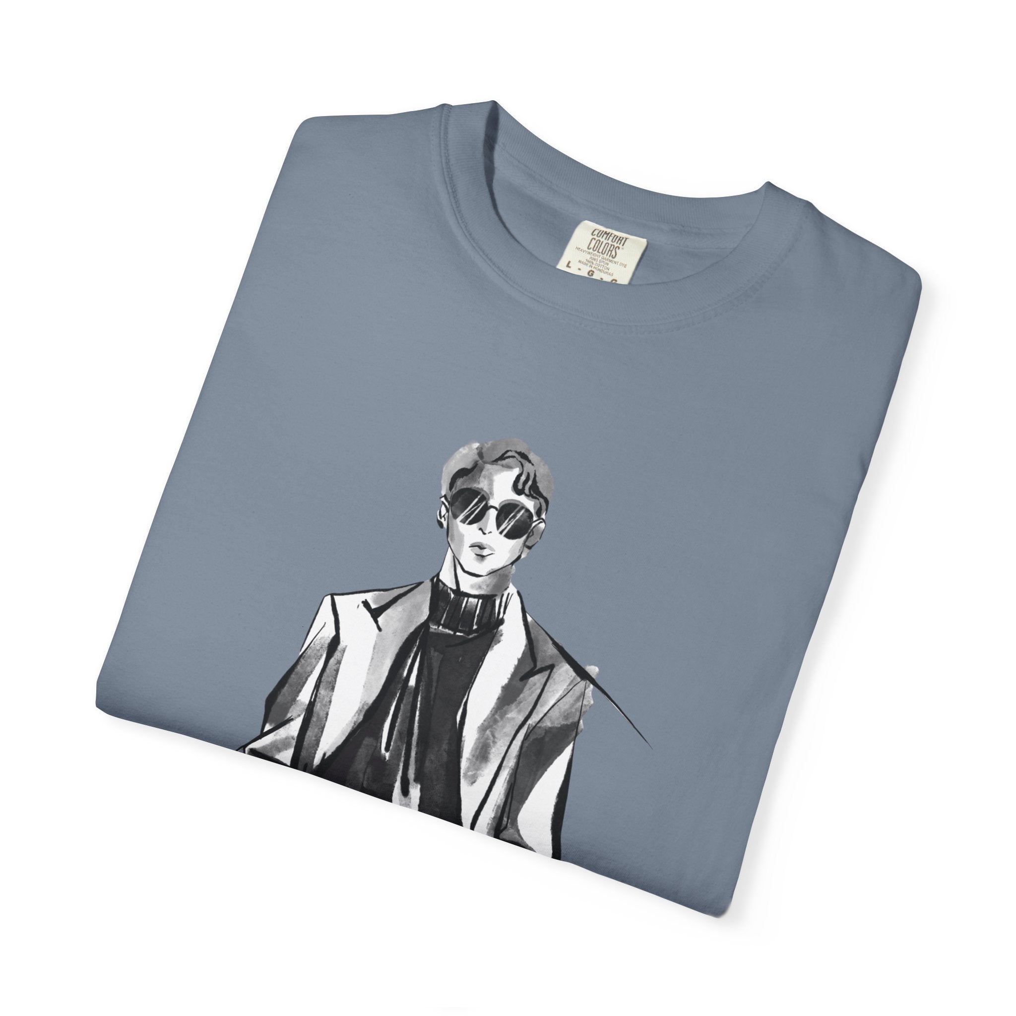 Gentleman Fashion Sketch T-Shirt