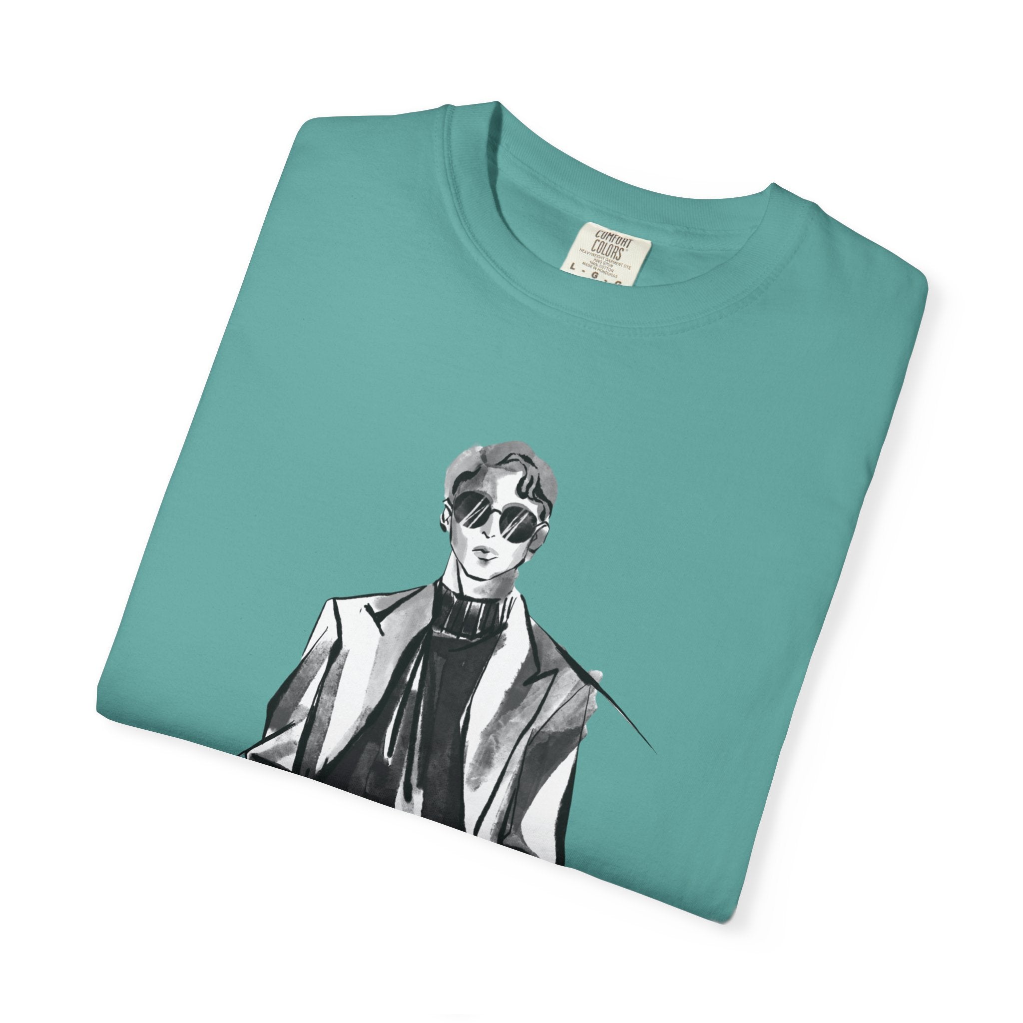 Gentleman Fashion Sketch T-Shirt
