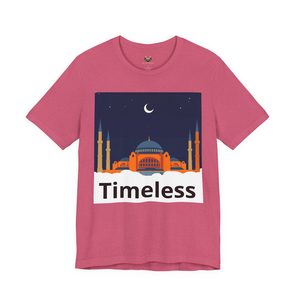 Timeless Mosque Tee – Crescent Night Skyline T-Shirt