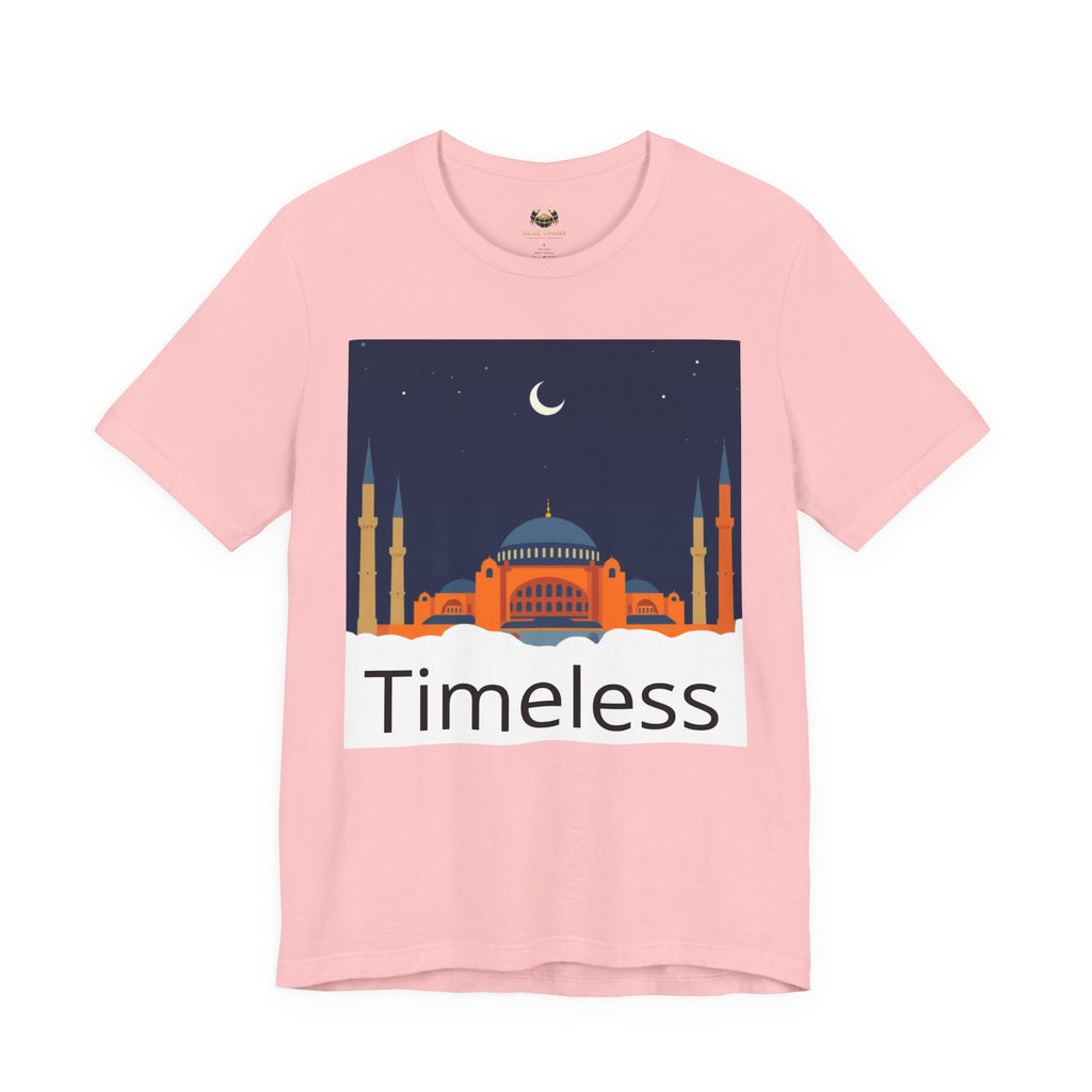 Timeless Mosque Tee – Crescent Night Skyline T-Shirt