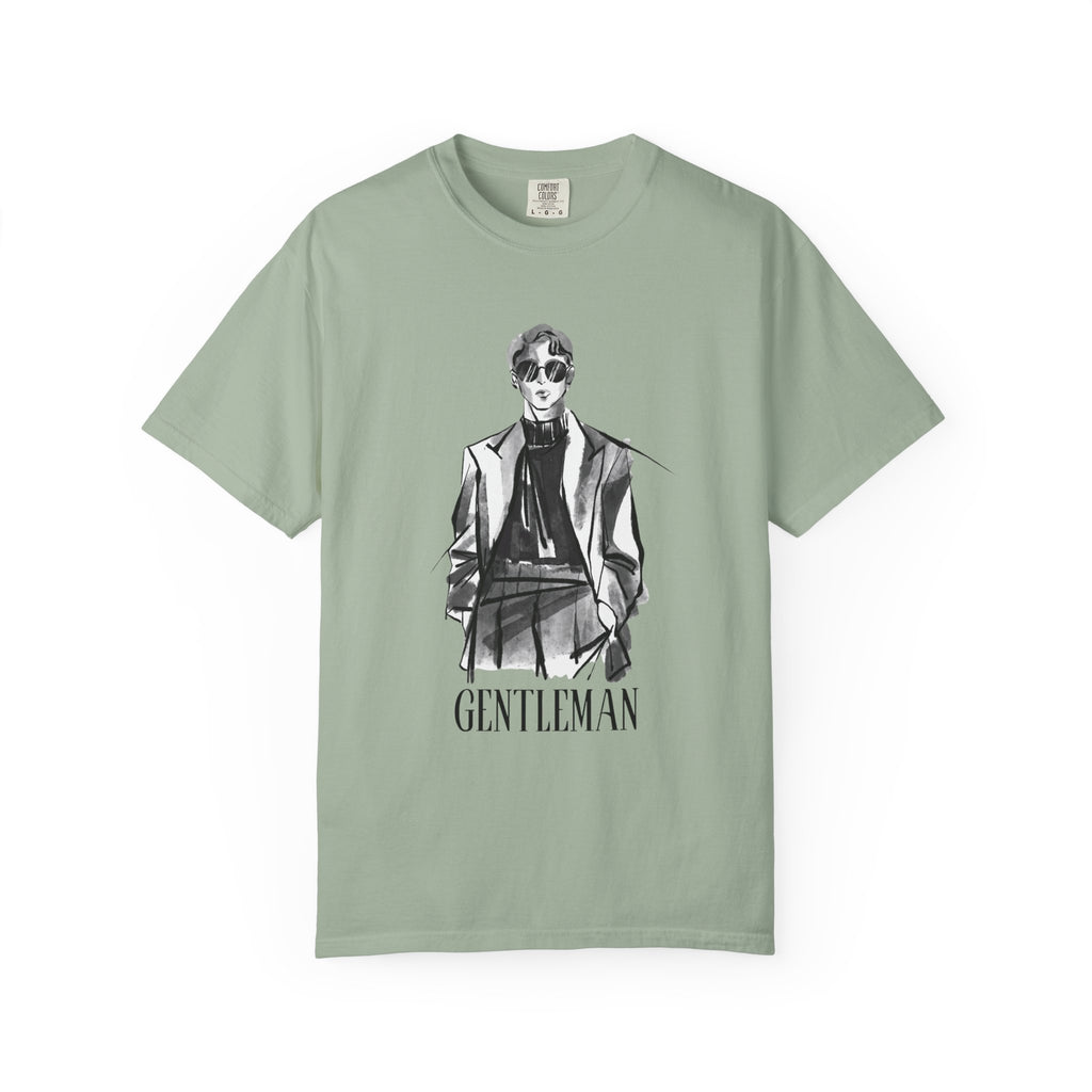 Gentleman Fashion Sketch T-Shirt