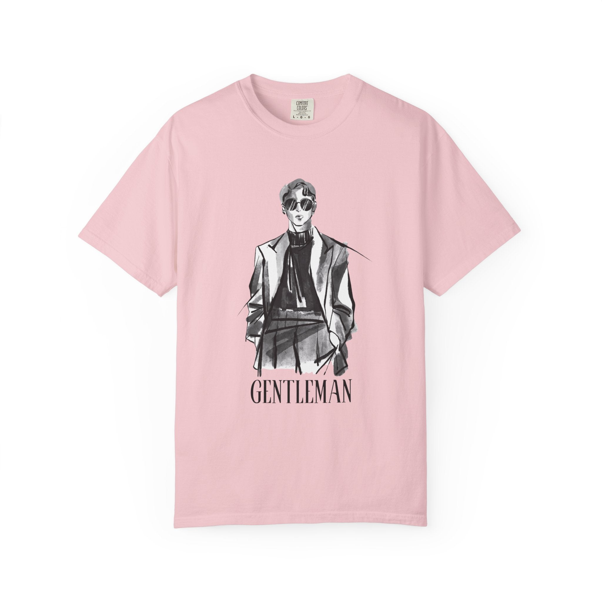 Gentleman Fashion Sketch T-Shirt
