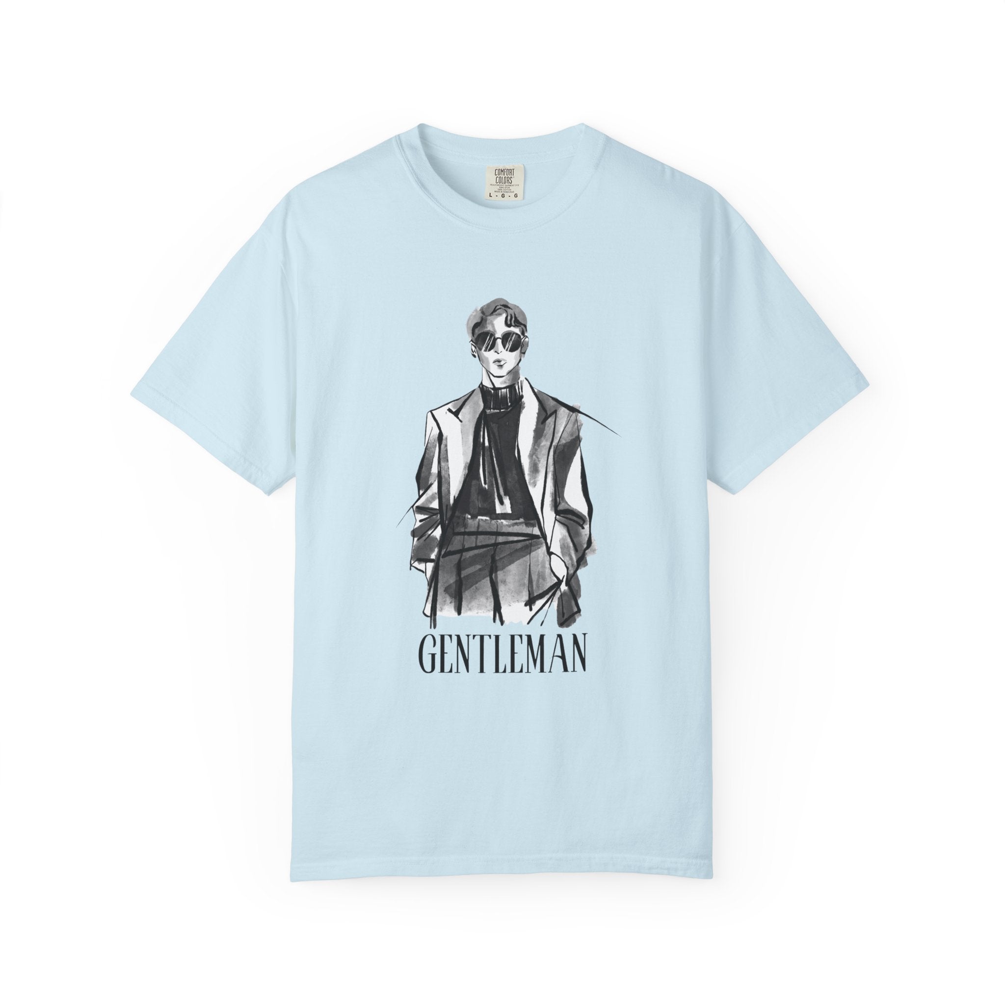 Gentleman Fashion Sketch T-Shirt
