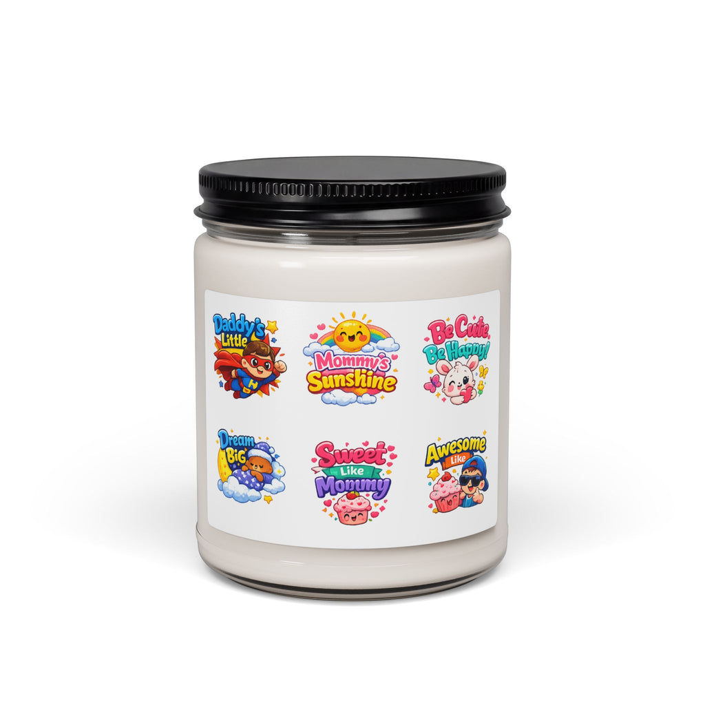 Mommy’s Sunshine Scented Soy Candle — 9oz Cute Baby-Themed Labels