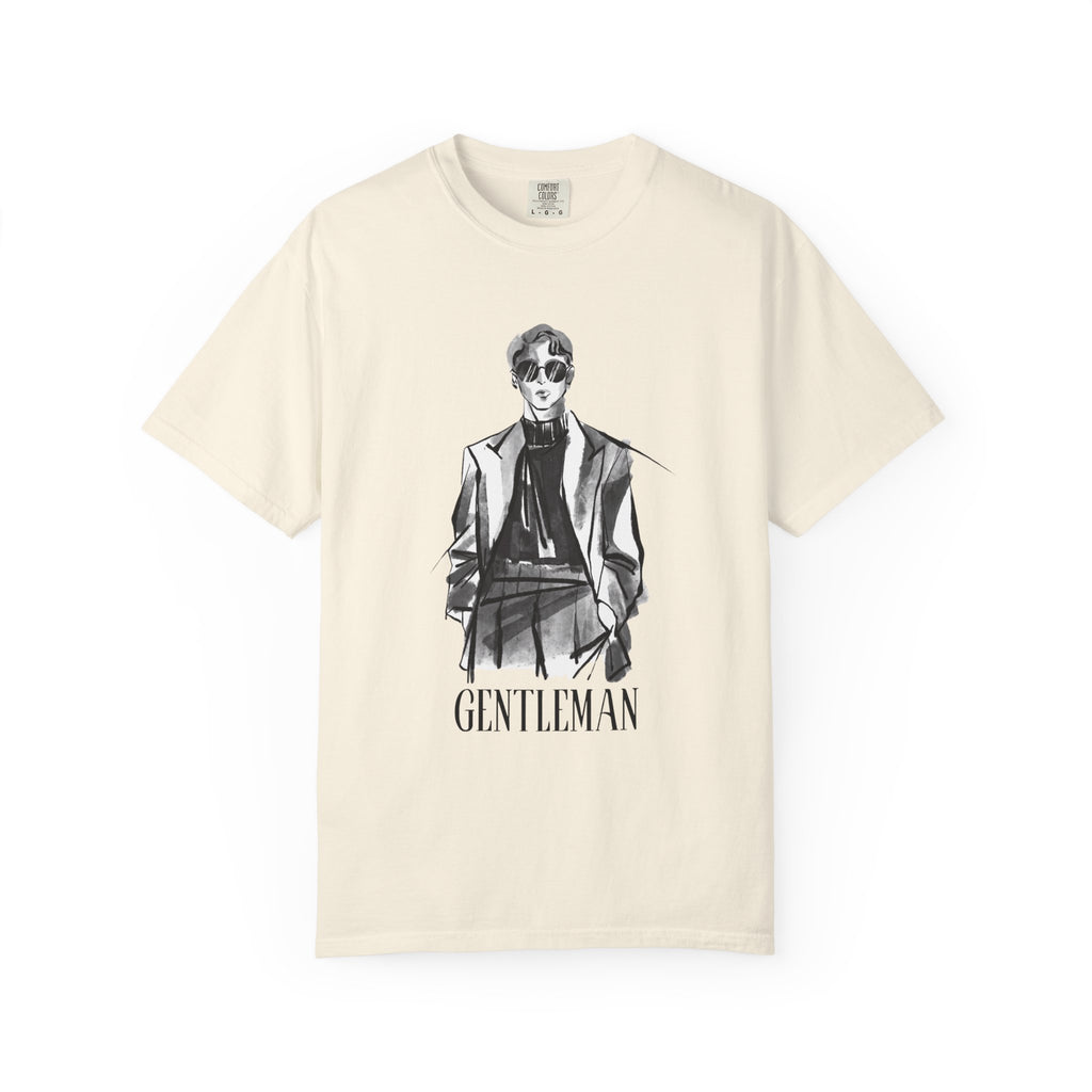 Gentleman Fashion Sketch T-Shirt