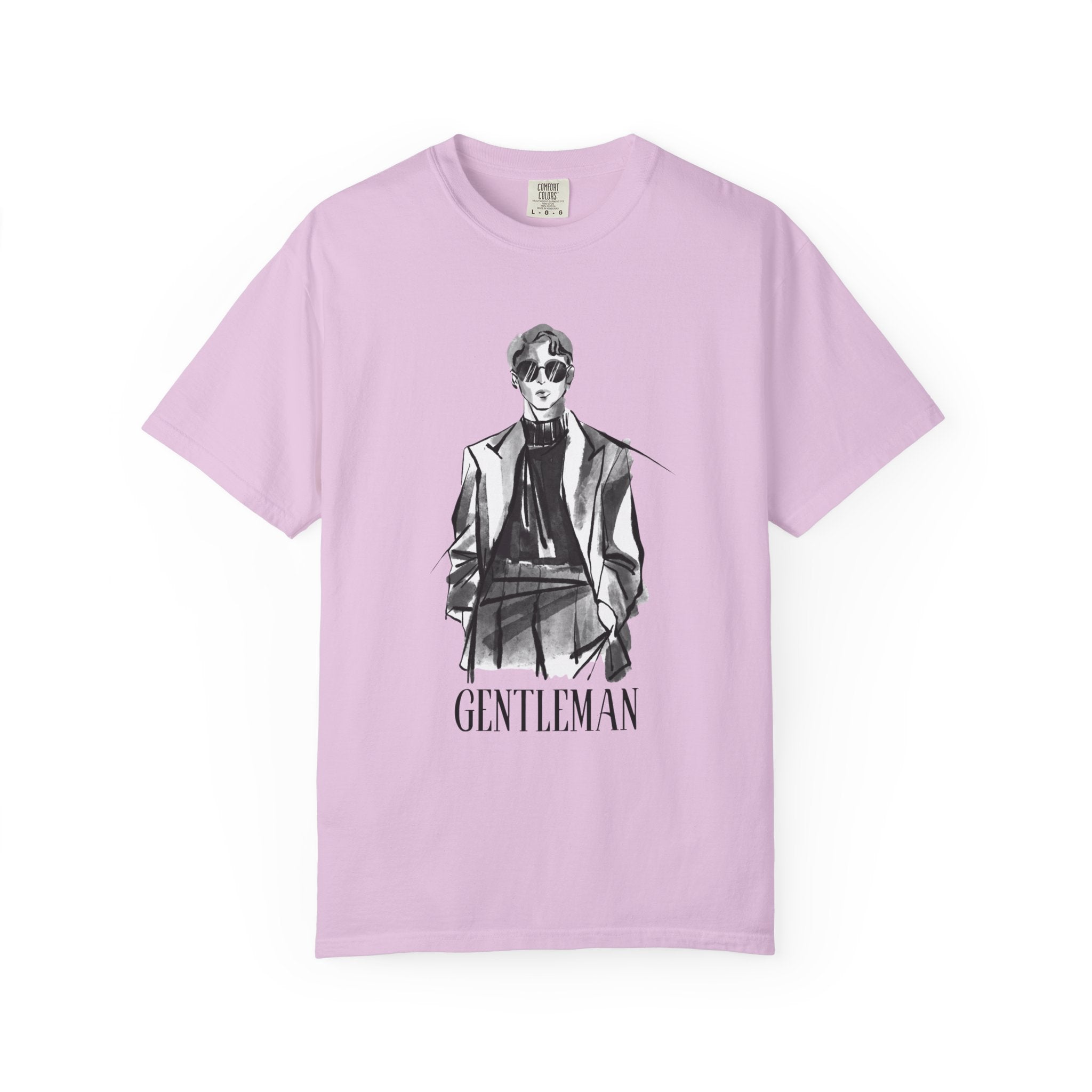 Gentleman Fashion Sketch T-Shirt