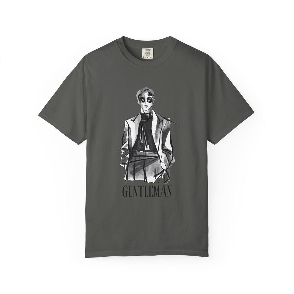 Gentleman Fashion Sketch T-Shirt