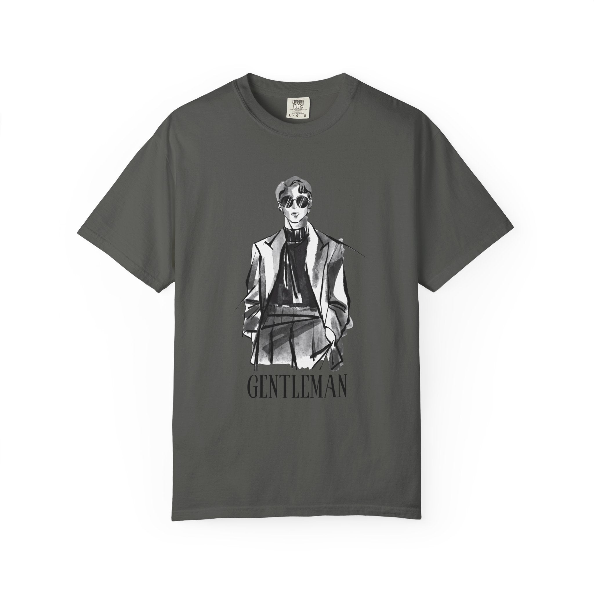 Gentleman Fashion Sketch T-Shirt