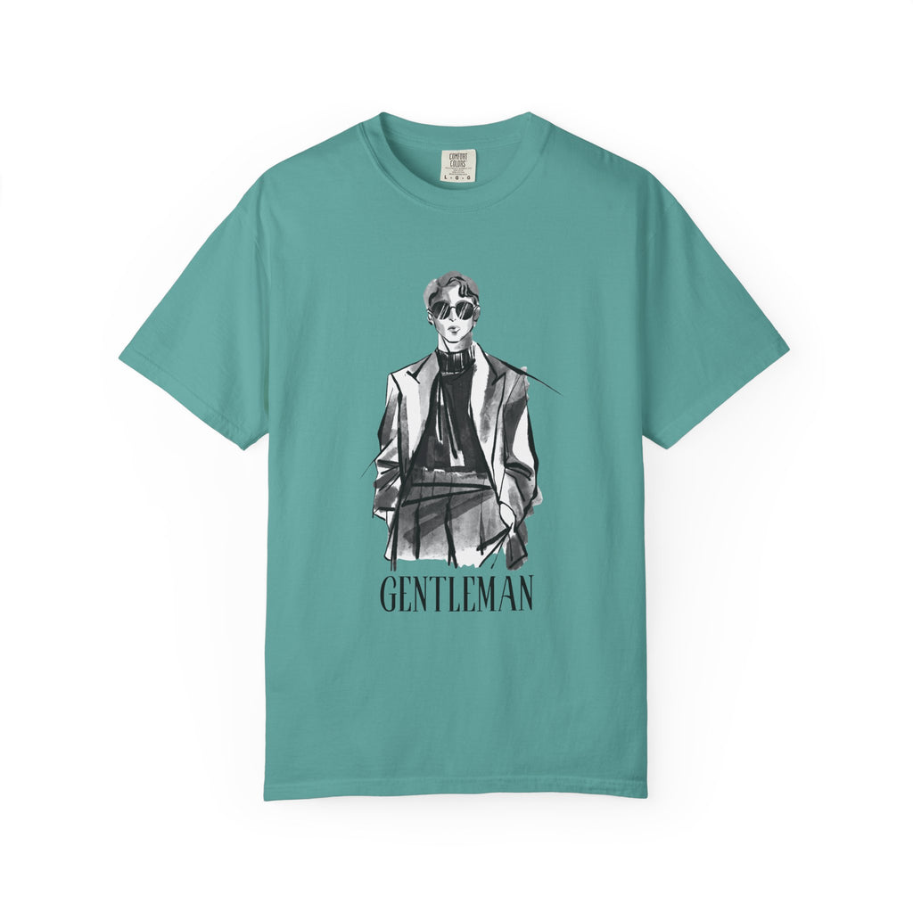 Gentleman Fashion Sketch T-Shirt