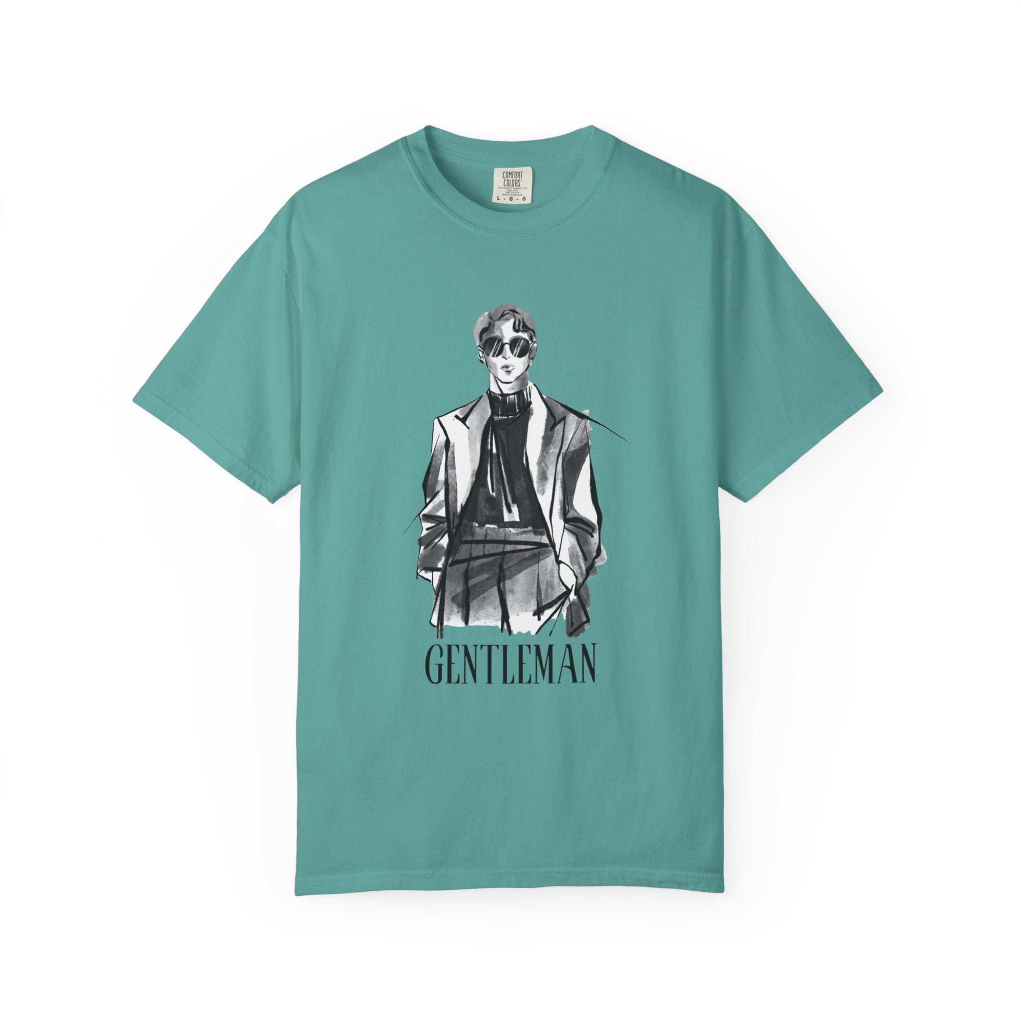 Gentleman Fashion Sketch T-Shirt