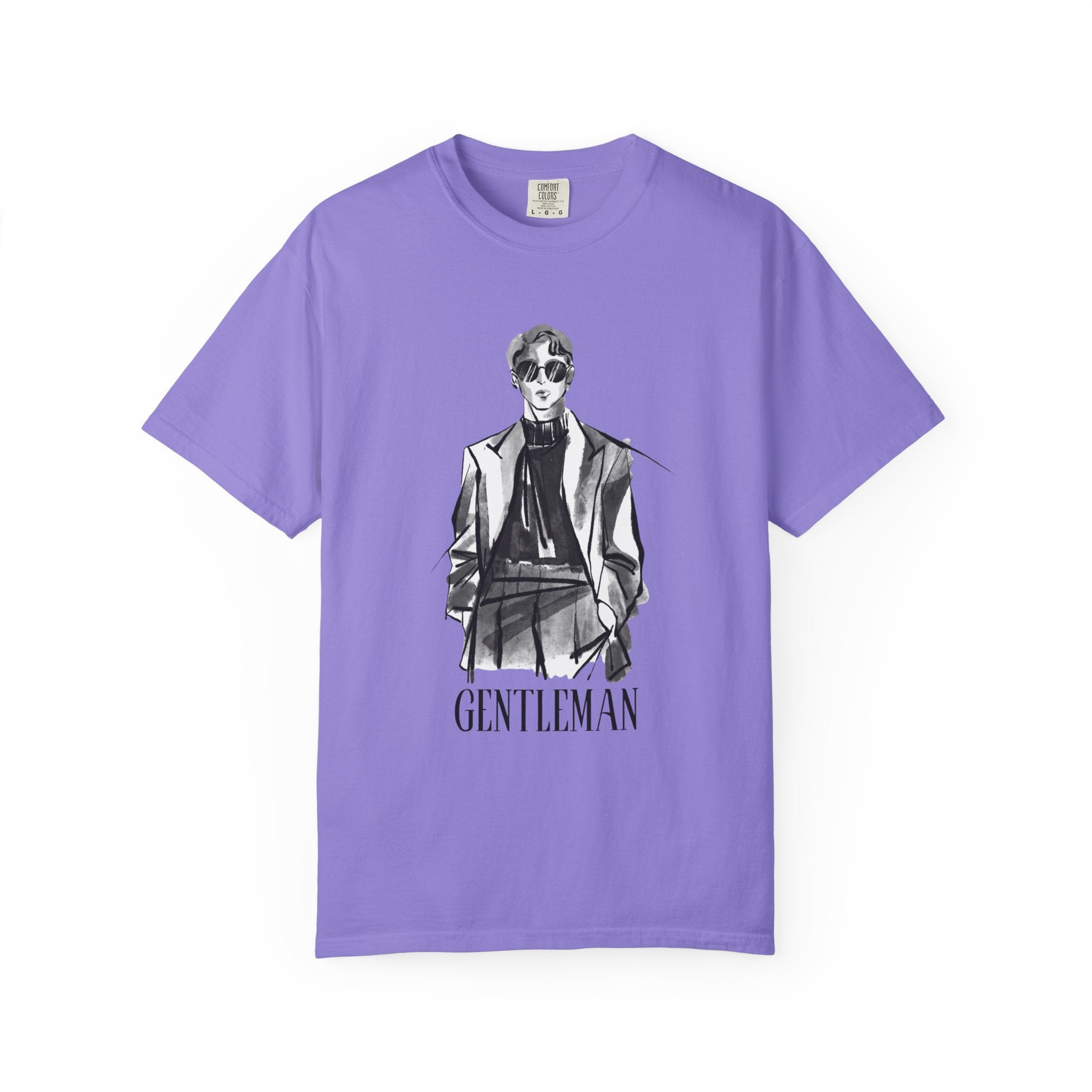 Gentleman Fashion Sketch T-Shirt