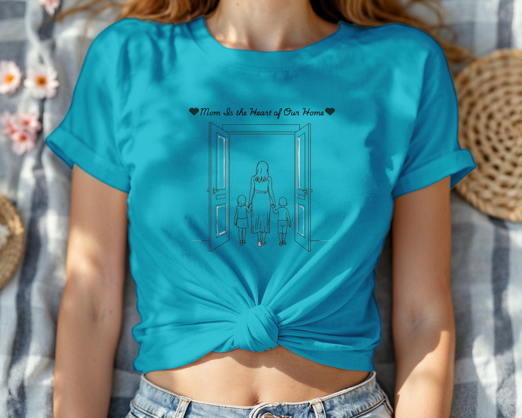 Personalized Mom Shirt, Custom Gift for Mom, Minimalist Name Tee, Mother's Day T-Shirt, Unique Gift for Her, Mama Apparel