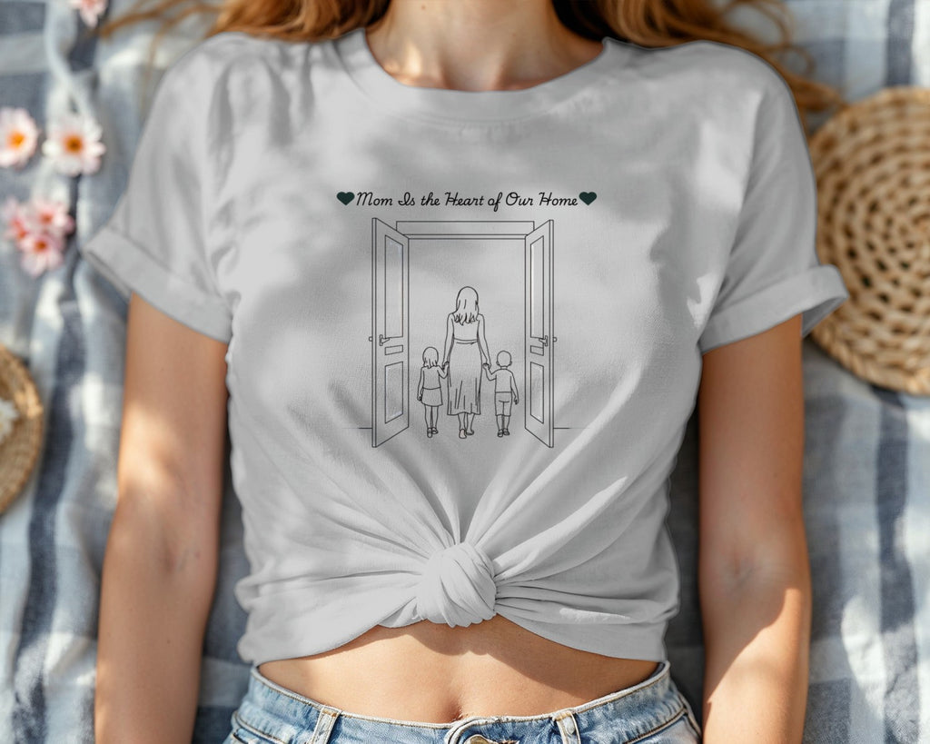 Personalized Mom Shirt, Custom Gift for Mom, Minimalist Name Tee, Mother's Day T-Shirt, Unique Gift for Her, Mama Apparel