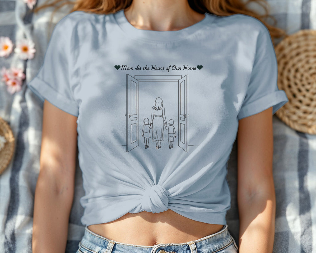 Personalized Mom Shirt, Custom Gift for Mom, Minimalist Name Tee, Mother's Day T-Shirt, Unique Gift for Her, Mama Apparel