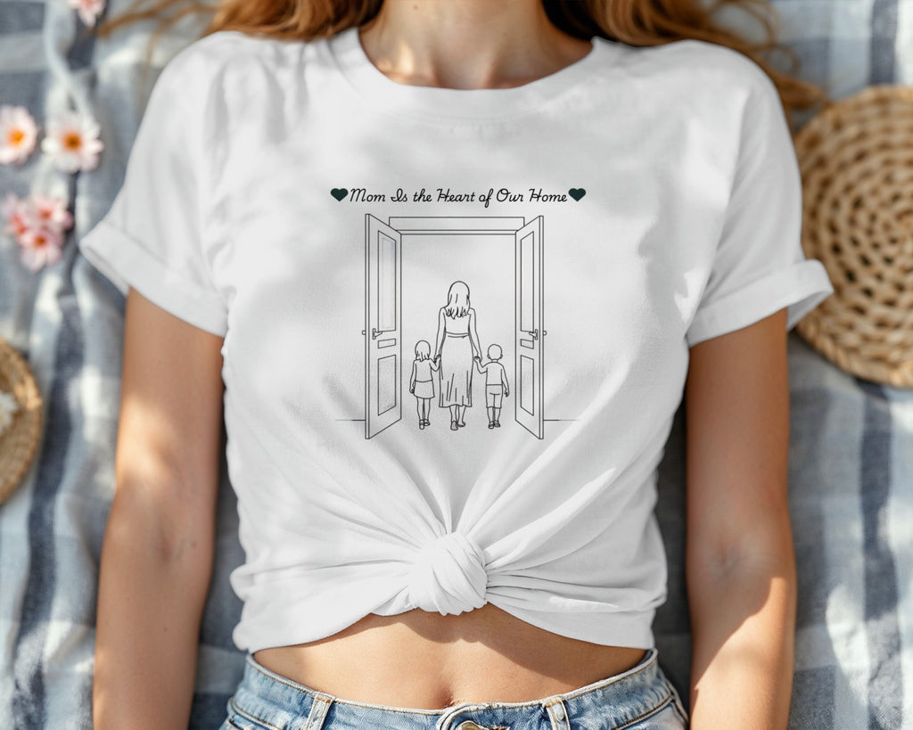 Personalized Mom Shirt, Custom Gift for Mom, Minimalist Name Tee, Mother's Day T-Shirt, Unique Gift for Her, Mama Apparel