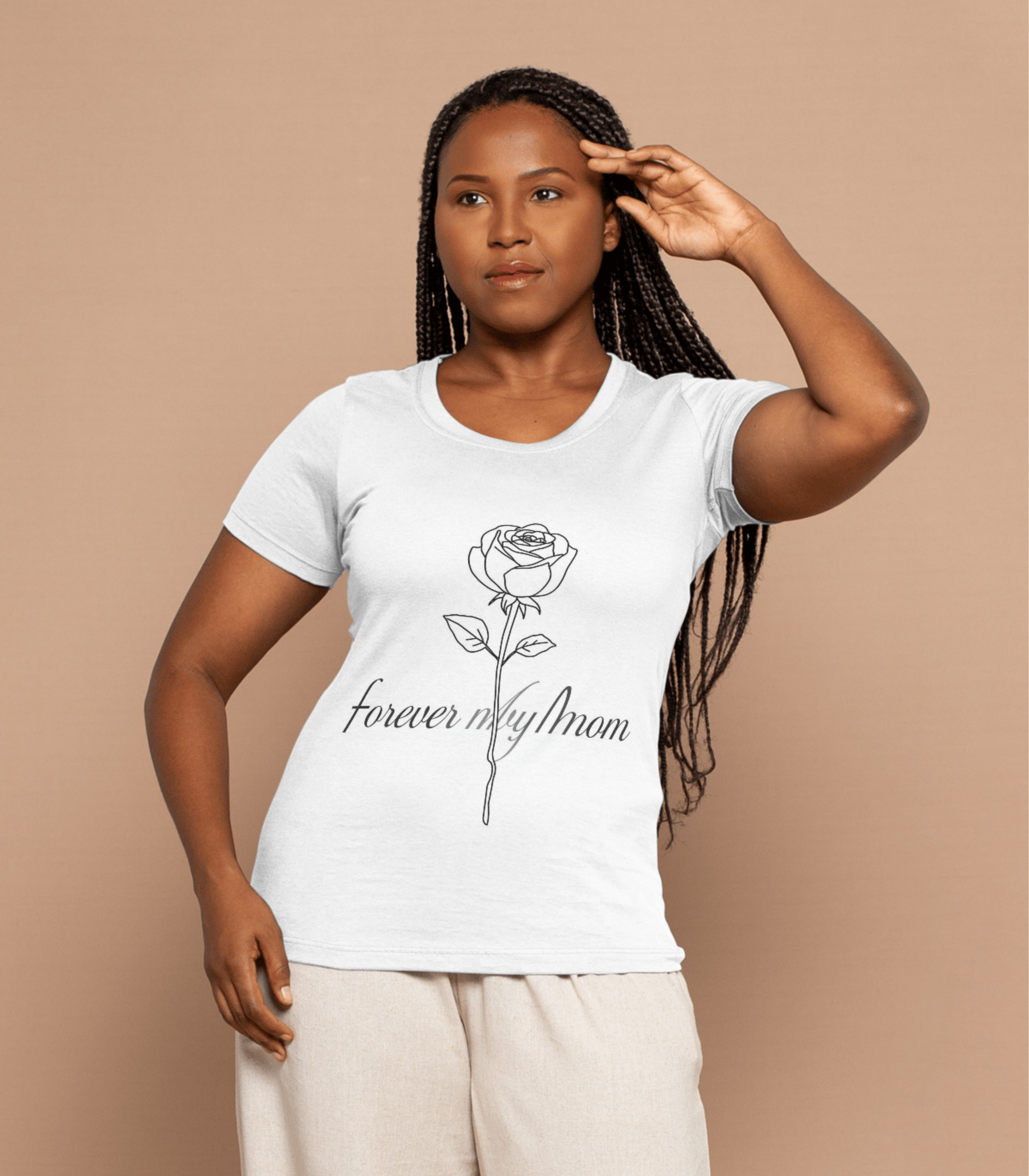 Minimalist Mama T-Shirt, Unique Personalized Gift For Mom, Custom Name Mother's Day Tee, Stylish Mom Shirt, Thoughtful Gift For Her