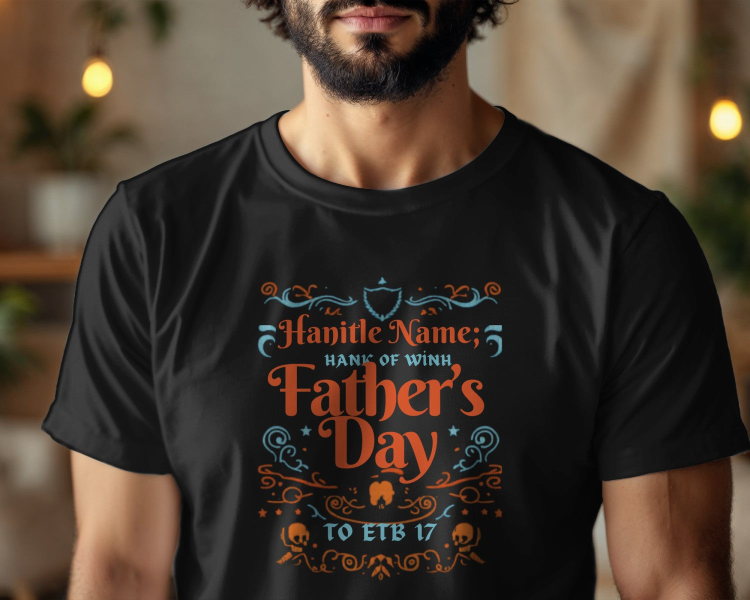 Stylish Dad Gift T-Shirt, Perfect Birthday Present, Father's Day Gift, Cotton Tee, Comfortable And Trendy, Best Dad Ever Shirt