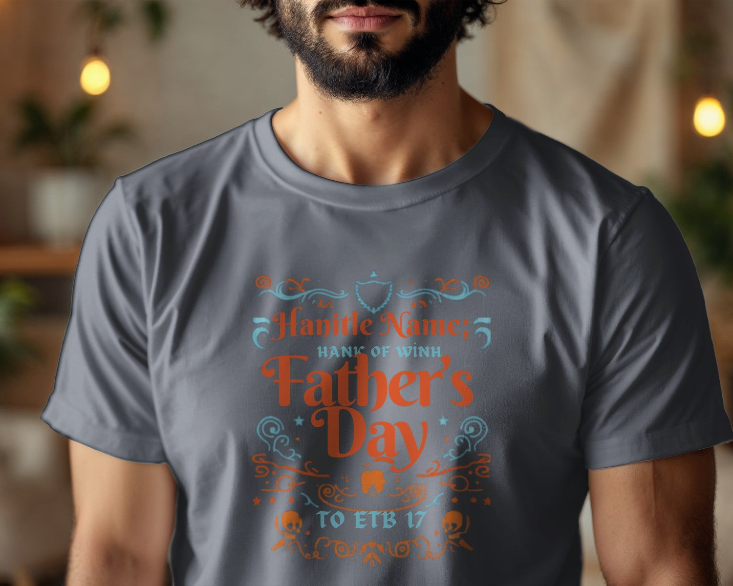 Stylish Dad Gift T-Shirt, Perfect Birthday Present, Father's Day Gift, Cotton Tee, Comfortable And Trendy, Best Dad Ever Shirt