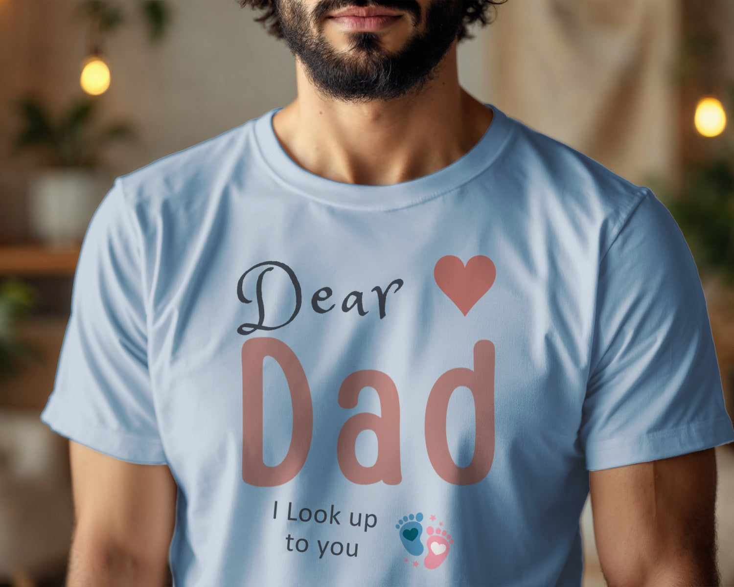 Dad And Mom Matching T-Shirts, Cute Family Gift Tee, Softstyle Design Idea, Perfect Present For New Parents, Unique Shirt