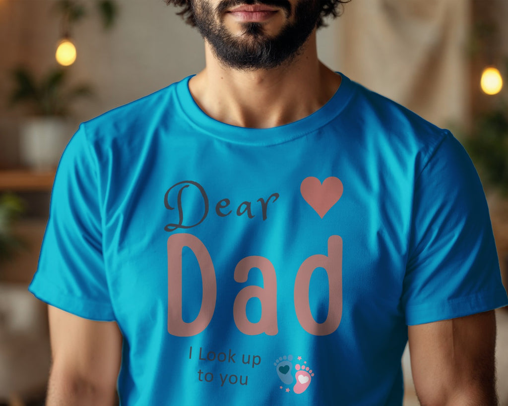 Dad And Mom Matching T-Shirts, Cute Family Gift Tee, Softstyle Design Idea, Perfect Present For New Parents, Unique Shirt