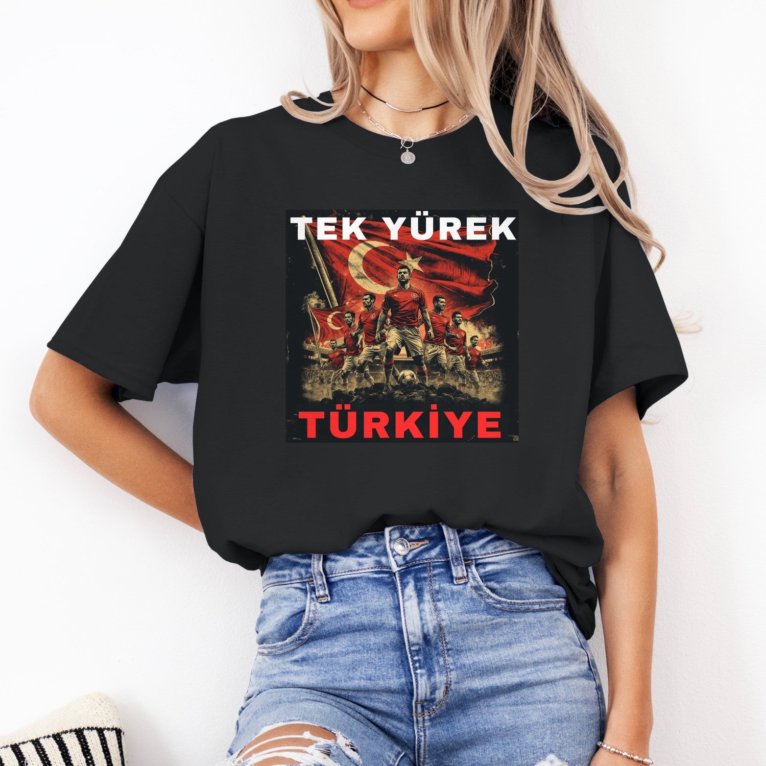 Turkey Soccer Shirt, Turkish Football Fan Tee, Vintage Türkiye Shirt, World Cup Turkey Supporter Gift, Turkish National Team T-Shirt