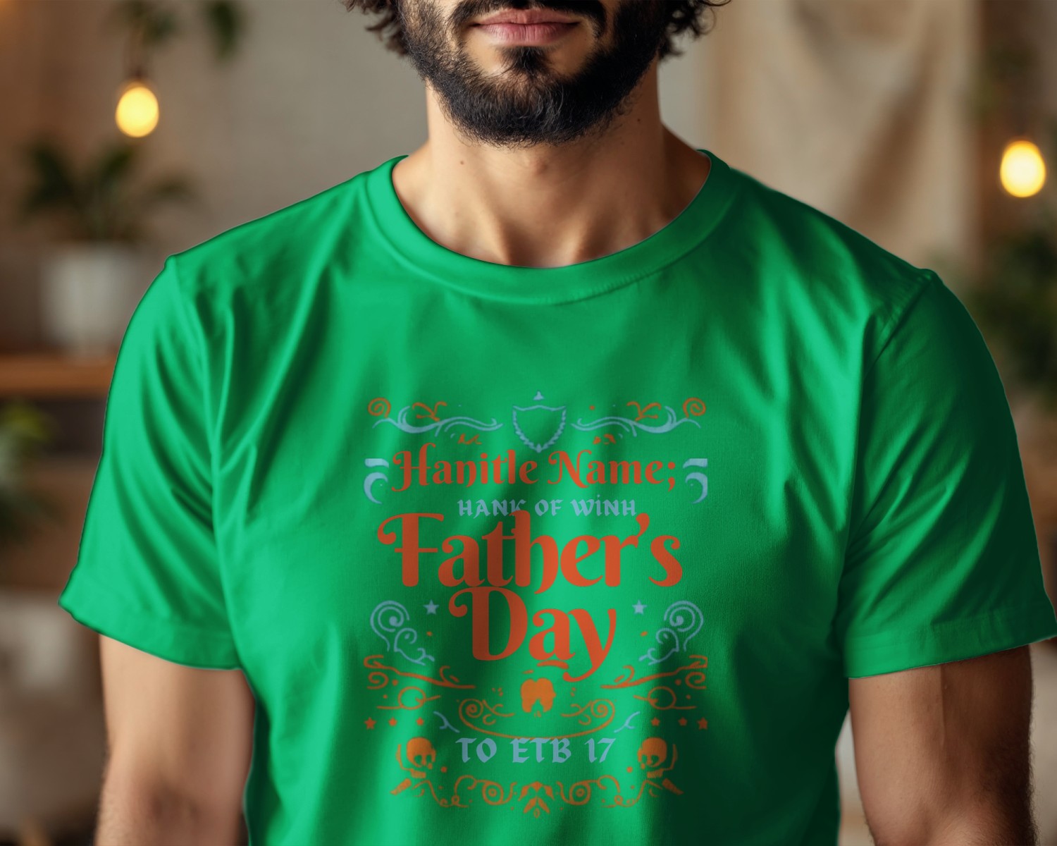 Stylish Dad Gift T-Shirt, Perfect Birthday Present, Father's Day Gift, Cotton Tee, Comfortable And Trendy, Best Dad Ever Shirt
