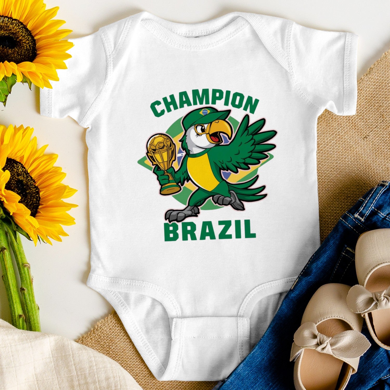 Main product image for Adorable Baby Football Bodysuit, Infant Football Onesie, Cute Baby Sports Tee, Football Lover Gift, Baby Shower Gift, Football Baby Romper