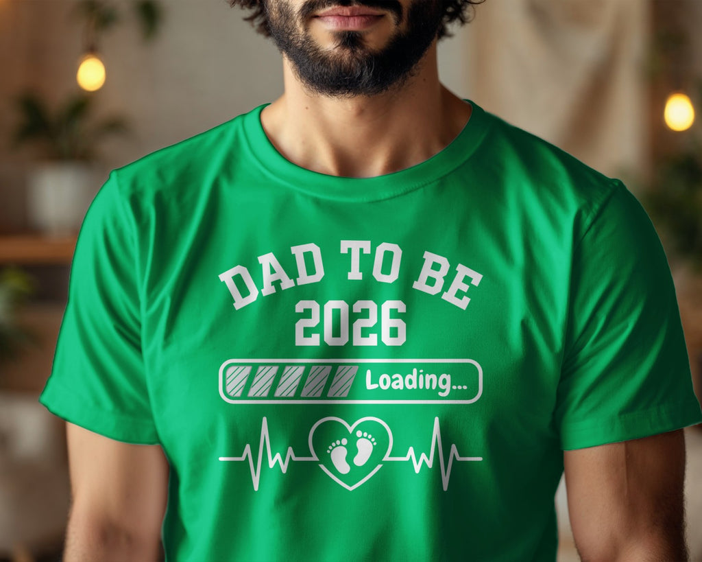 Dad To Be 2026 Shirt, Future Dad Loading Tee, Pregnancy Announcement Shirt, New Dad Gift, First Time Father T-Shirt, Baby Loading Shirt